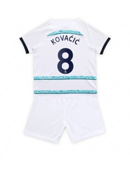 Chelsea Mateo Kovacic #8 Auswärts Trikotsatz für Kinder 2022-23 Kurzarm (+ Kurze Hosen)